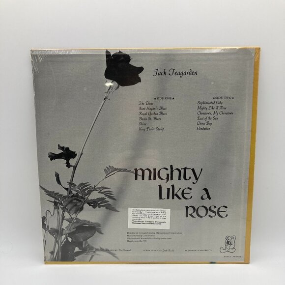 Jack Teagarden Mighty Like A Rose Vintage Vinyl Record Album Rare Factory Sealed - Picture 2 of 2